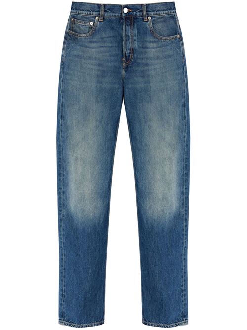 Jeans with print Alexander McQueen | 794082QYAA54211